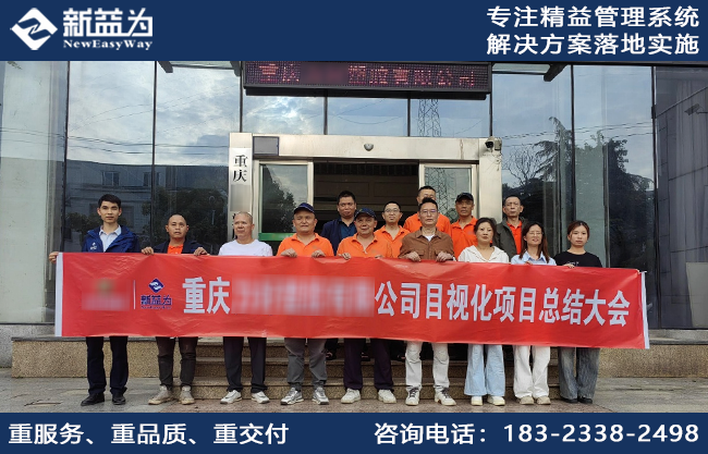 凝聚共識(shí)，力爭(zhēng)輝煌，重慶某塑膠公司目視化管理項(xiàng)目階段總結(jié)會(huì)